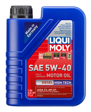 Load image into Gallery viewer, LIQUI MOLY 1L Diesel High Tech Motor Oil 5W40