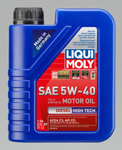 Load image into Gallery viewer, LIQUI MOLY 1L Diesel High Tech Motor Oil 5W40