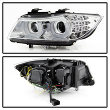 Load image into Gallery viewer, Spyder 09-12 BMW E90 3-Series 4DR Projector Headlights Halogen - LED - Chrome - PRO-YD-BMWE9009-C
