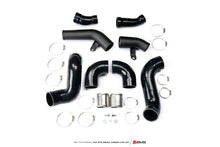 Load image into Gallery viewer, AMS Performance 2009+ Nissan R35 GTR Omega Turbo Kit 3in Lower Intercooler Pipes (Omega 9 & 14)