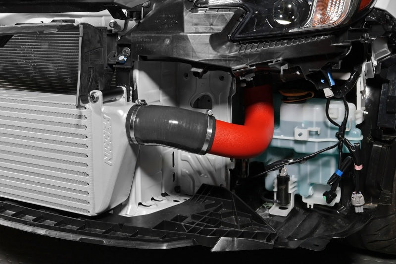 PERRIN 22-25 Subaru WRX Front Mount Intercooler Kit (Red Tubes & Silver Core)