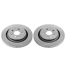 Load image into Gallery viewer, Power Stop 11-18 Volvo S60 Rear Evolution Drilled & Slotted Rotors - Pair