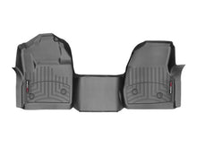 Load image into Gallery viewer, WeatherTech 2017+ Ford F-250/350/450/550 Front FloorLiner (Vinyl Floor/Regular Cab/Bench Seat) - Bk