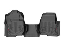 Load image into Gallery viewer, WeatherTech 2017+ Ford F-250/350/450/550 Front FloorLiner (Vinyl Floor/Regular Cab/Bucket Seat) - Bk