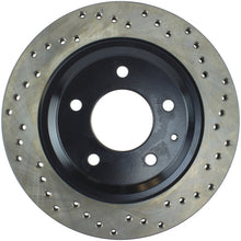 Load image into Gallery viewer, StopTech 93-95 Mazda RX-7 Drilled Left Rear Rotor
