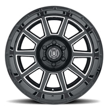 Load image into Gallery viewer, ICON Recoil 20x10 5x150 -24mm Offset 4.5in BS Gloss Black Milled Spokes Wheel