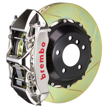 Load image into Gallery viewer, Brembo 16-18 Focus RS Front GTR BBK 6 Piston Billet380x32 2pc Rotor Slotted Type-1- Nickel Plated