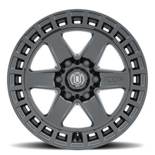 Load image into Gallery viewer, ICON Raider 17x8.5 6x120 0mm Offset 4.75in BS Satin Black Wheel