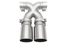 Load image into Gallery viewer, SOUL 13-16 Porsche 987.2 / 981 Cayman / Boxster Bolt-On X-Pipe w/ Tips - Straight Cut Brushed Tips
