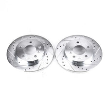 Load image into Gallery viewer, Power Stop 05-09 Buick Allure Rear Evolution Drilled & Slotted Rotors - Pair