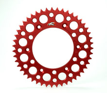 Load image into Gallery viewer, Renthal 2019 GasGAs TXE Rear Grooved Sprocket - Red 520-43P Teeth
