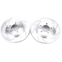 Load image into Gallery viewer, Power Stop 06-10 Ford Explorer Front Evolution Drilled & Slotted Rotors - Pair