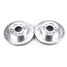 Load image into Gallery viewer, Power Stop 63-82 Chevrolet Corvette Rear Evolution Drilled & Slotted Rotors - Pair