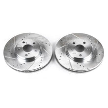 Load image into Gallery viewer, Power Stop 94-99 Toyota Celica Front Evolution Drilled & Slotted Rotors - Pair