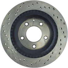 Load image into Gallery viewer, StopTech 93-95 Mazda RX-7 Drilled Left Rear Rotor