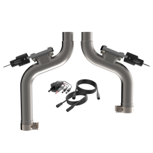 Load image into Gallery viewer, 2015-2017 Ford Mustang GT QTP Aggressor Cutout Pipes