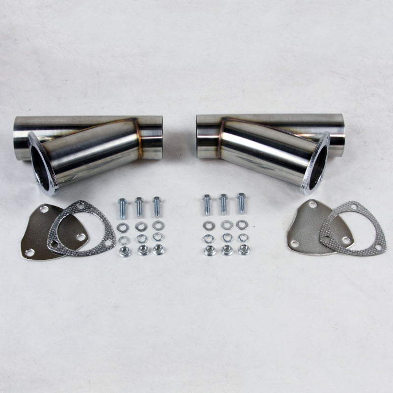 Granatelli 5.0in Stainless Steel Manual Dual Exhaust Cutout