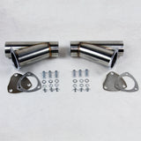 Granatelli 5.0in Stainless Steel Manual Dual Exhaust Cutout