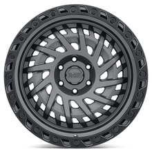 Load image into Gallery viewer, BRSHD 17X9 6X5.5 M-GNMTL-BLK-LP 0MM