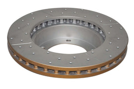 DBA 98-05 Lexus LX470 / 98+ Toyota LandRunner 100 Series Front Drilled & Slotted Street Series Rotor