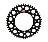 Renthal 2000 Suzuki RM 250/ 06-09 RM-Z250/450 Rear Grooved Sprocket - Black 520-48P Teeth