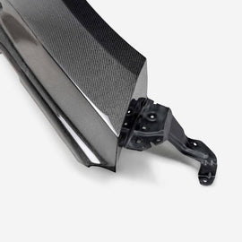 Seibon 2022 Nissan Frontier MB-Style Carbon Front Fibers Pair (2in rise 4in Wider)