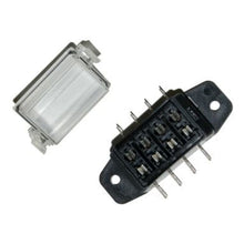 Load image into Gallery viewer, NAMZ ATO 4-Way Fuse Block (Water Tight Clear Cover - 1/4in. Male Disconnects)