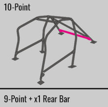Load image into Gallery viewer, Cusco Safety21 10pt 2Pssgr BLK Roll Cage Nissan R33 2dr (S/O/No Cancel)