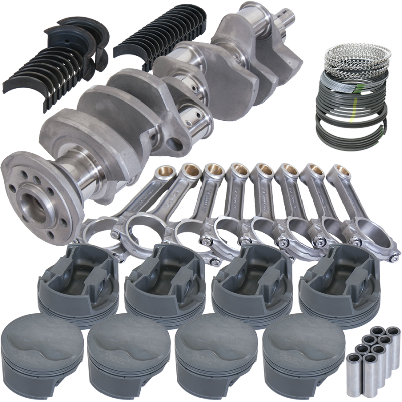 Eagle Chevy 400 3.750in Crank 6.000in I-Beam Rods -5cc Flat Top 4.155in Pistons Rotating Assembly