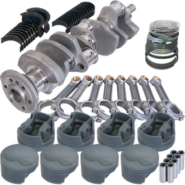 Eagle Chevy 400 3.750in Crank 6.000in I-Beam Rods -5cc Flat Top 4.125in Pistons Rotating Assembly