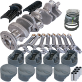 Eagle Chevy 400 3.750in Crank 6.000in I-Beam Rods -5cc Flat Top 4.165in Pistons Rotating Assembly