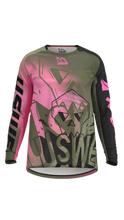 Load image into Gallery viewer, USWE Kalk Cartoon Off-Road Jersey Pink - XS