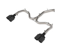 Load image into Gallery viewer, aFe 22-24 Kia Forte GT 1.6L 3in-2.5in 304 Stainless Steel Axle-Back Exhaust w/ Carbon Fiber Tips