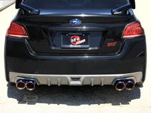 Load image into Gallery viewer, aFe Subaru WRX/STi 15-21 H4-2.0/2.5L Takeda 3in to 2-1/2in Stnlss Cat-Back Exhaust w/ Blue Flame Tip