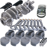 Eagle Chevy LS3 4.000in Crank 58 Tth Rlctor 6.125in I-Beam Rods 4.030in Pistons Rotating Assembly