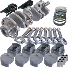 Load image into Gallery viewer, Eagle Chevy LS3 4.000in Crank 58 Tth Rlctor 6.125in I-Beam Rods 4.065in Pistons Rotating Assembly