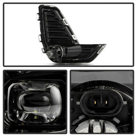 Spyder 20-23 GMC Acadia OEM LED Fog Light w/ Switch - Clear (FL-GAC2020-LED-C)