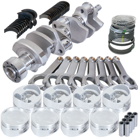 Eagle Chevy 350 1Pc 3.750in Crank 6.000in H-Beam -28cc 4.030in Pistons Rotating Assembly
