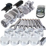 Eagle Chevy 350 1Pc 3.750in Crank 6.000in H-Beam -28cc 4.060in Pistons Rotating Assembly