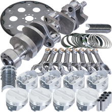 Load image into Gallery viewer, Eagle Chevy 350 1Pc 3.750in Crank 5.700in I-Beam Rods -10cc 4.030in Pistons Balanced Assembly