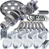 Eagle Chevy 350 1Pc 3.750in Crank 5.700in I-Beam Rods -10cc 4.060in Pistons Balanced Assembly