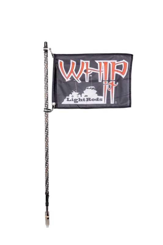 Whip It 5Ft Blk Bt Rgb Chase Light Rod