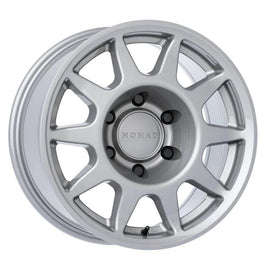 Nomad N505OE Touring 17x8.5in / 6X135 BP / 0mm Offset / 87.1mm Bore - OE Silver