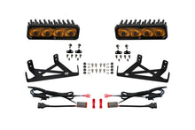 Load image into Gallery viewer, Diode Dynamics 2020-2022 Ford F-250 Super Duty F250 Fog SS6 Pro LED Kit Yellow 3000K