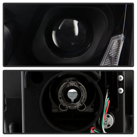 Spyder 13-19 Peterbilt 579 Passenger Side Projector Headlights - Black (PRO-YD-PB57914-SEQ-R-BK)