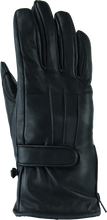 Load image into Gallery viewer, Kuryakyn Leather By River Road Taos Cold Weather Gloves Black Womens - Small