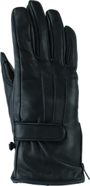 Kuryakyn Leather By River Road Taos Cold Weather Gloves Black Womens - Small
