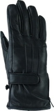 Kuryakyn Leather By River Road Taos Cold Weather Gloves Black Womens - Small