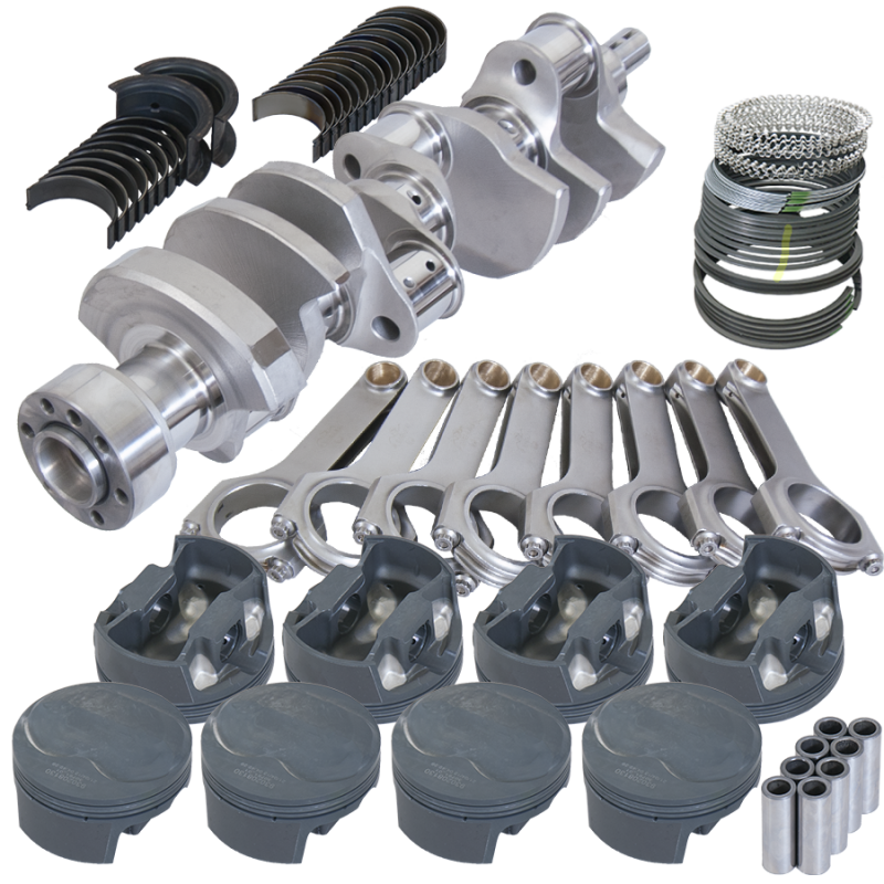 Eagle Chevy LT1 350 1Pc 3.750in Crank 6.000in H-Beam 11cc Dome 4.060in Pistons Rotating Assembly