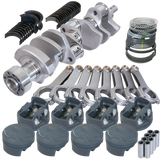 Eagle Chevy LT1 350 1Pc 3.750in Crank 6.000in H-Beam 11cc Dome 4.060in Pistons Rotating Assembly